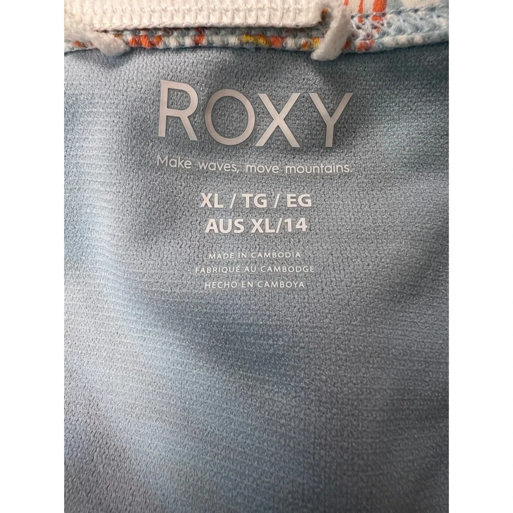 ROXY‎ Women's Island in the Sun Hipster Tropical Bikini Bottoms Sz XL  NWT